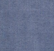 30 Count Medium blue linen