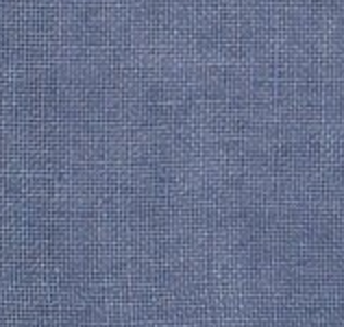 30 Count Medium blue linen
