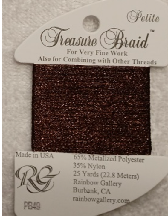 PB49 - Brown Petite Treasure Braid