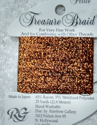 PB14- BronzePetite Treasure Braid