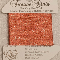 PB85-- Living Coral Petite Treasure Braid