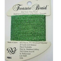 PB06- Green Petite Treasure Braid