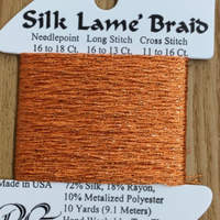 SL30- Orange Silk Lame