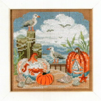 Fall Beach Buttons and Beads Kit