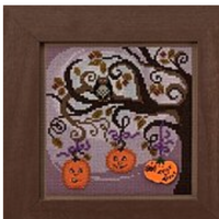 Pumpkin Tree Buttons and Beads Kit