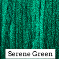 Serene Green Belle Soie Silks