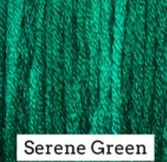 Serene Green Belle Soie Silks