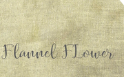 28 count Flannel Flower linen