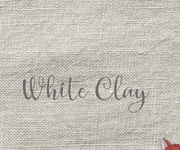 32 count White Clay linen