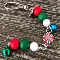 Peppermint Jingle Scissor Charms