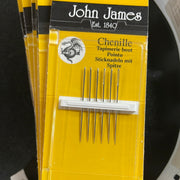 John James Size 24 Chenille Needles