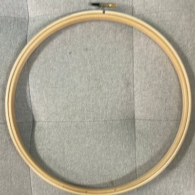 12' Embroidery Wood Hoop