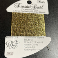 PB30 - Black Gld Petite Treasure Braid