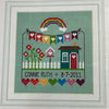 Rainbow Birth Sampler