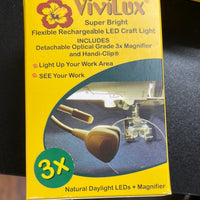 LED Craft Light, with Magnifer
