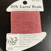 SL04 - Antq Rose Silk Lame