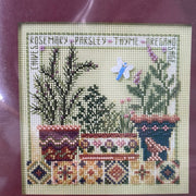 Herb garden Buttons and Beads Kit