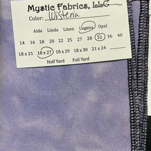 32 Count Wisteria Lugana