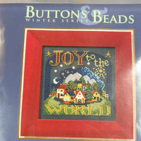 Joy to the World Buttons and Beads Kit