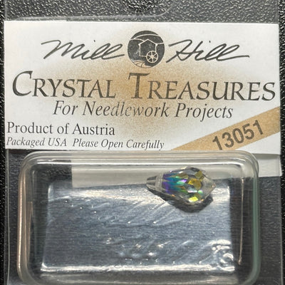 13051 Mill Hill Crystal Treasures Very Small Teardrop