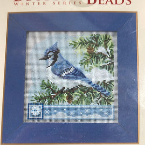 Blue Jay Buttons and Beads Kit