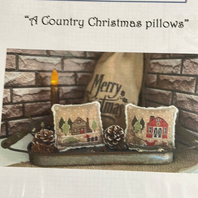 A Country Christmas Pillow