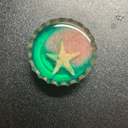 Starfish Bottle Cap Needle Minder