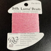 SL07 - Pink Silk Lame