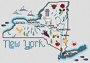 Map of New York