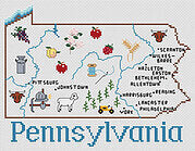 Map of Pennsylvania