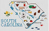 Map of South Carolina