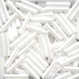 80479 Mill Hill Medium Bugle Bead - White
