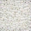 18801 Mill Hill Glass Pony Beads - White Opal