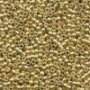 10076 Mill Hill Magnifica Glass Beads - Gold