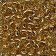 16011 Mill Hill Glass Pony Beads - Victorian Gold