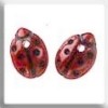 12159 Mill Hill Glass Treasures - Ladybug Reds