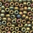 16618 Mill Hill Glass Pony Beads - Mayan Gold