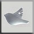 12052 Mill Hill Glass Treasures - Small Bird - Matte Crystal