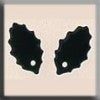 12207 Mill Hill Glass Treasures - Medium Fluted Heart Matte Ruby