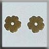 12147 Mill Hill Glass Treasures - Very Petite Flower Matte Light Topazs