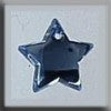 12170 Mill Hill Glass Treasures - Medium Star Light Sapphire Bright